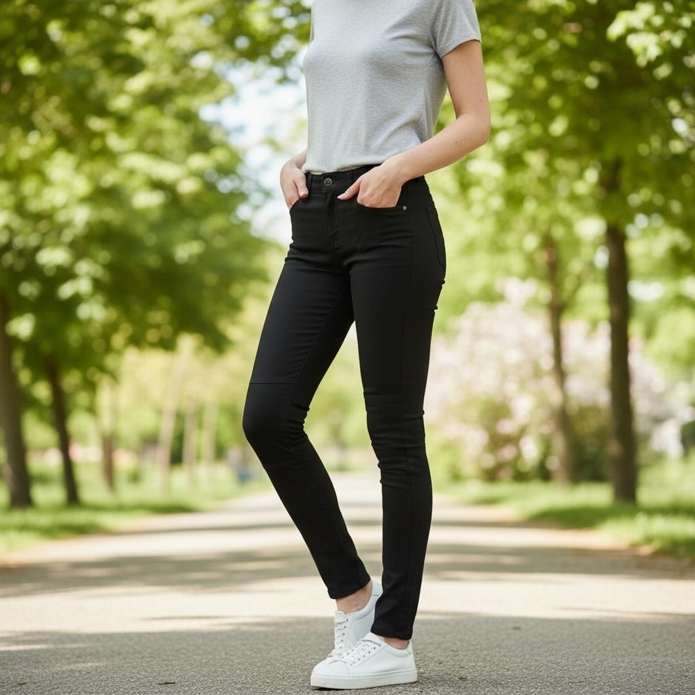 Prana Black Skinny Pants Size 6